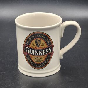 Guinness Extra Stout Mug Ceramic Coffee Cup St James's Gate Dublin Ireland 10 oz